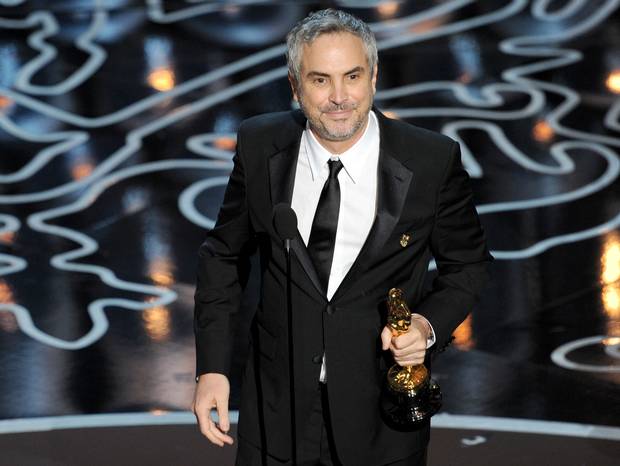 Alfonso Cuaron wins at the Oscars with Gravity