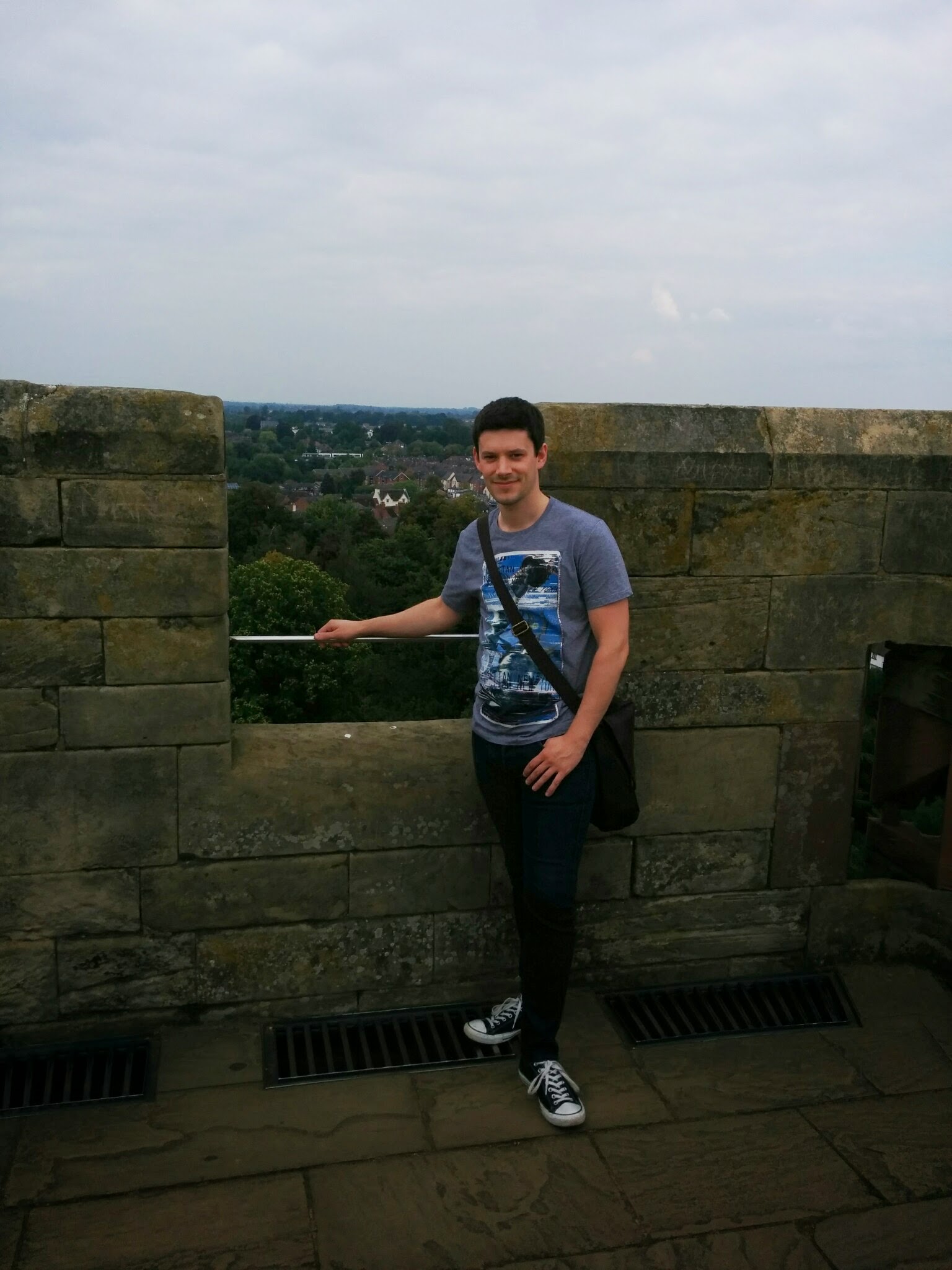 Me at the top of Guy's Tower