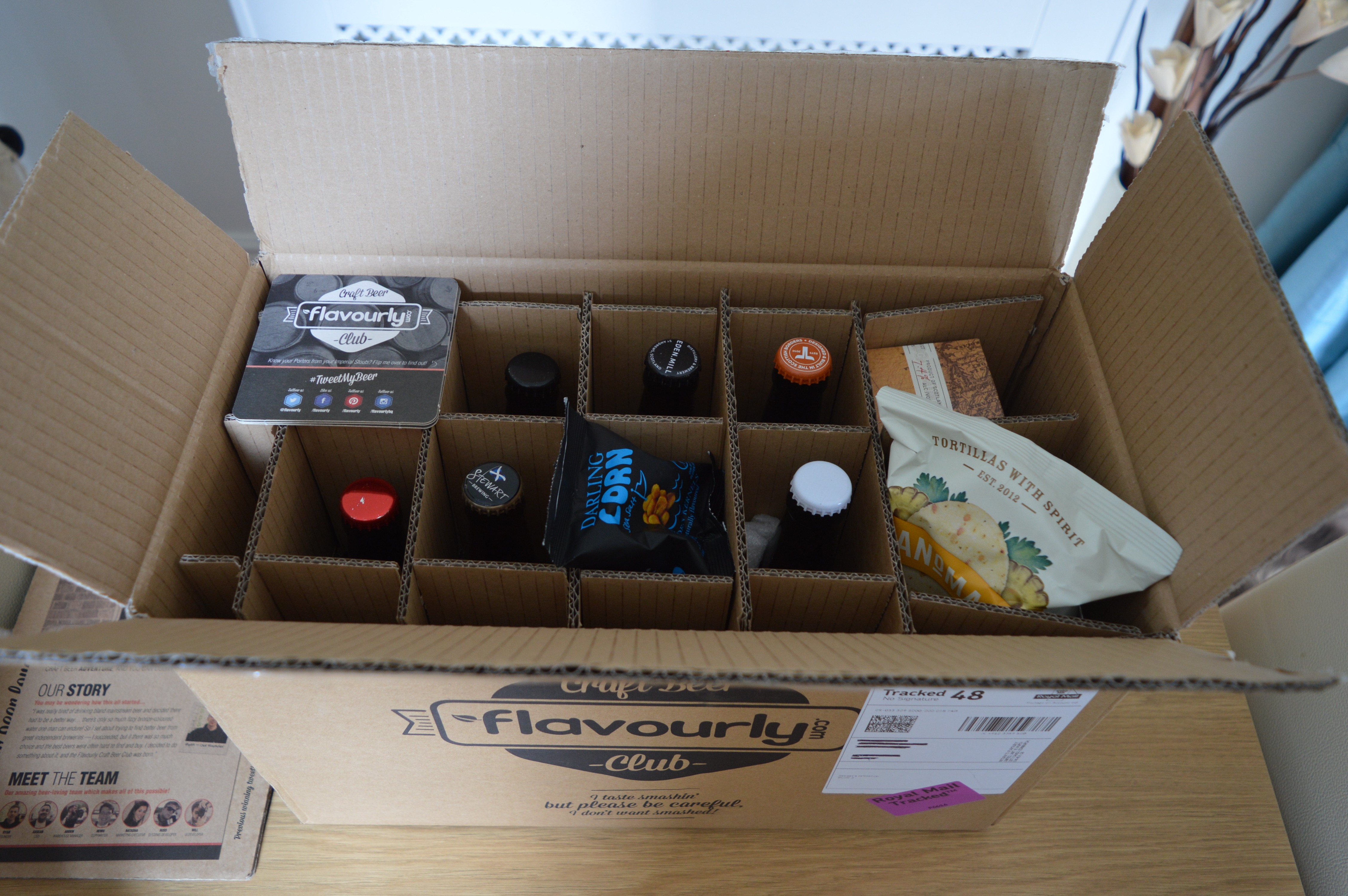 Flavourly.com box contents