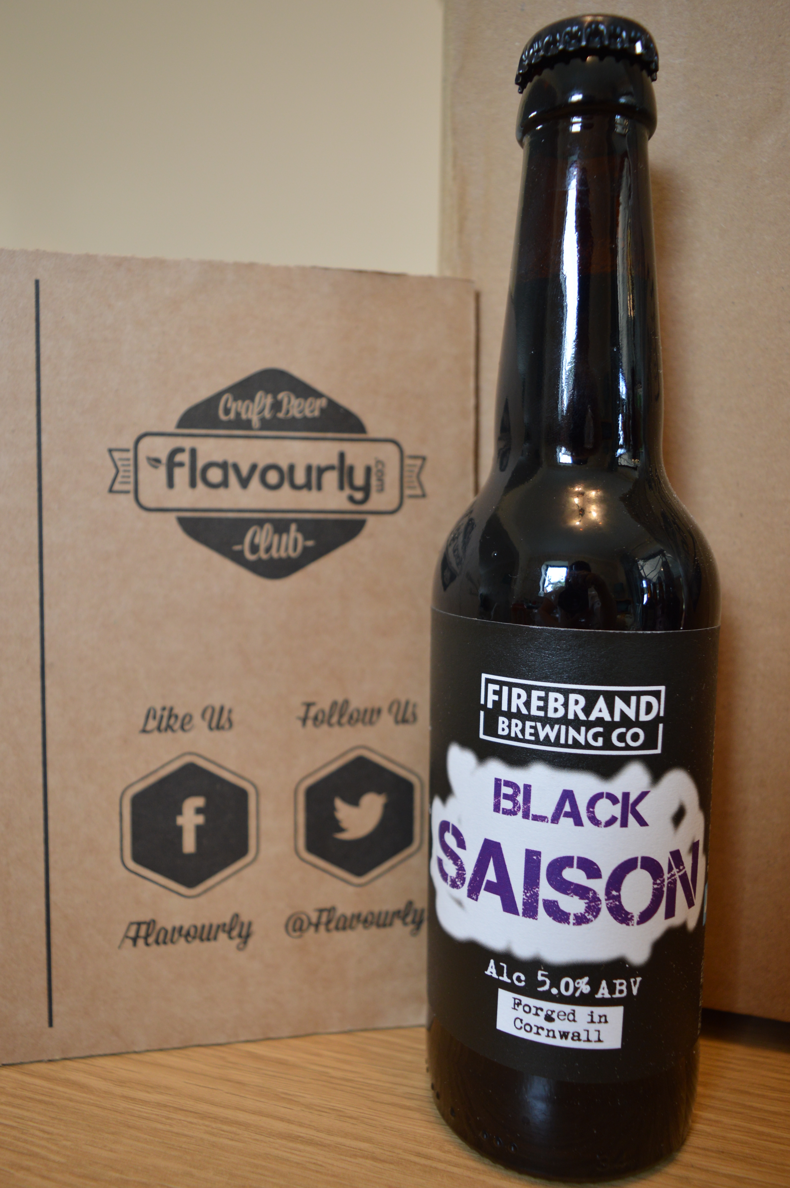 Black Saison - ABV 5.0% (Firebrand Brewery)