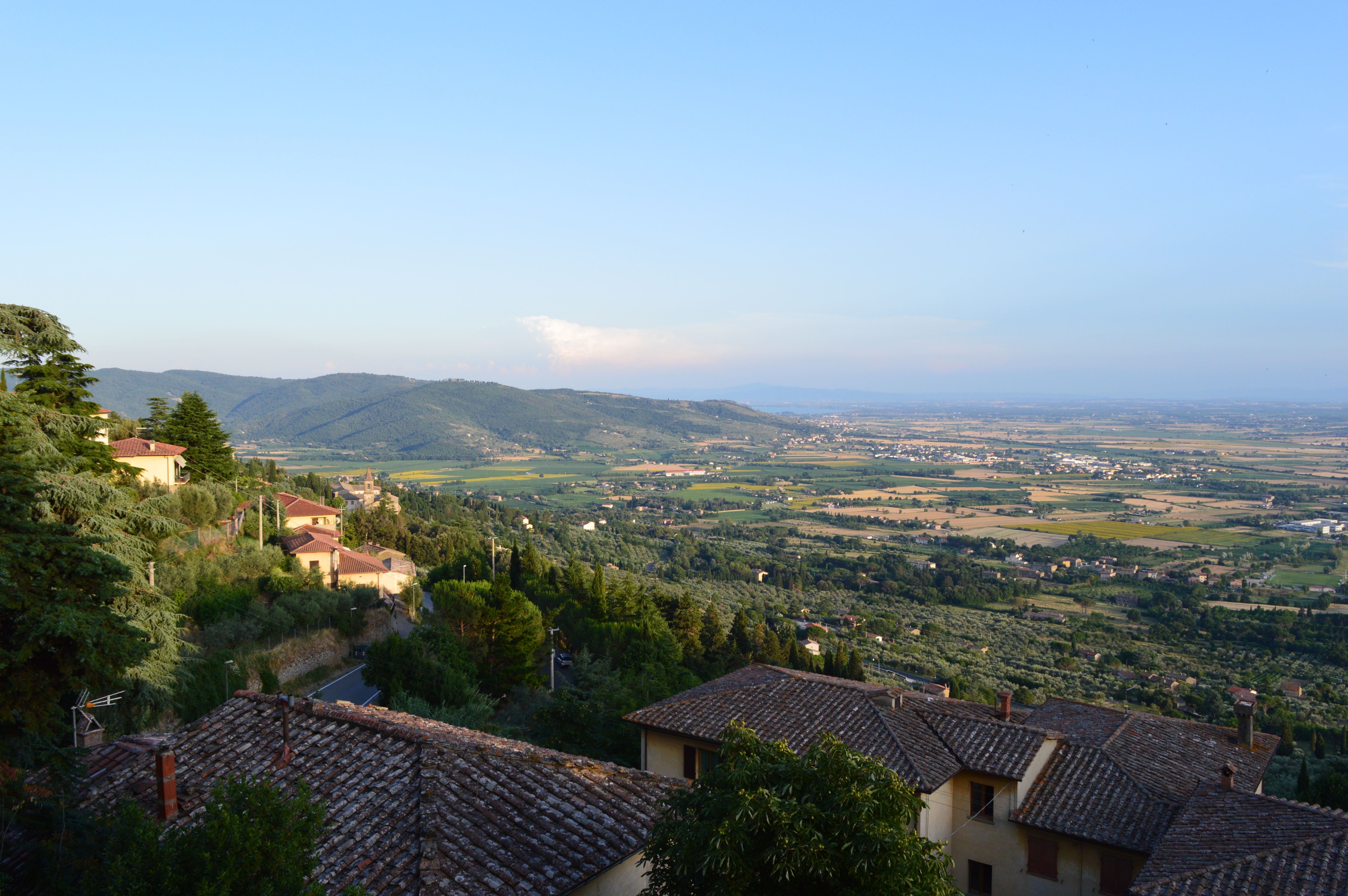 The view from Cortona