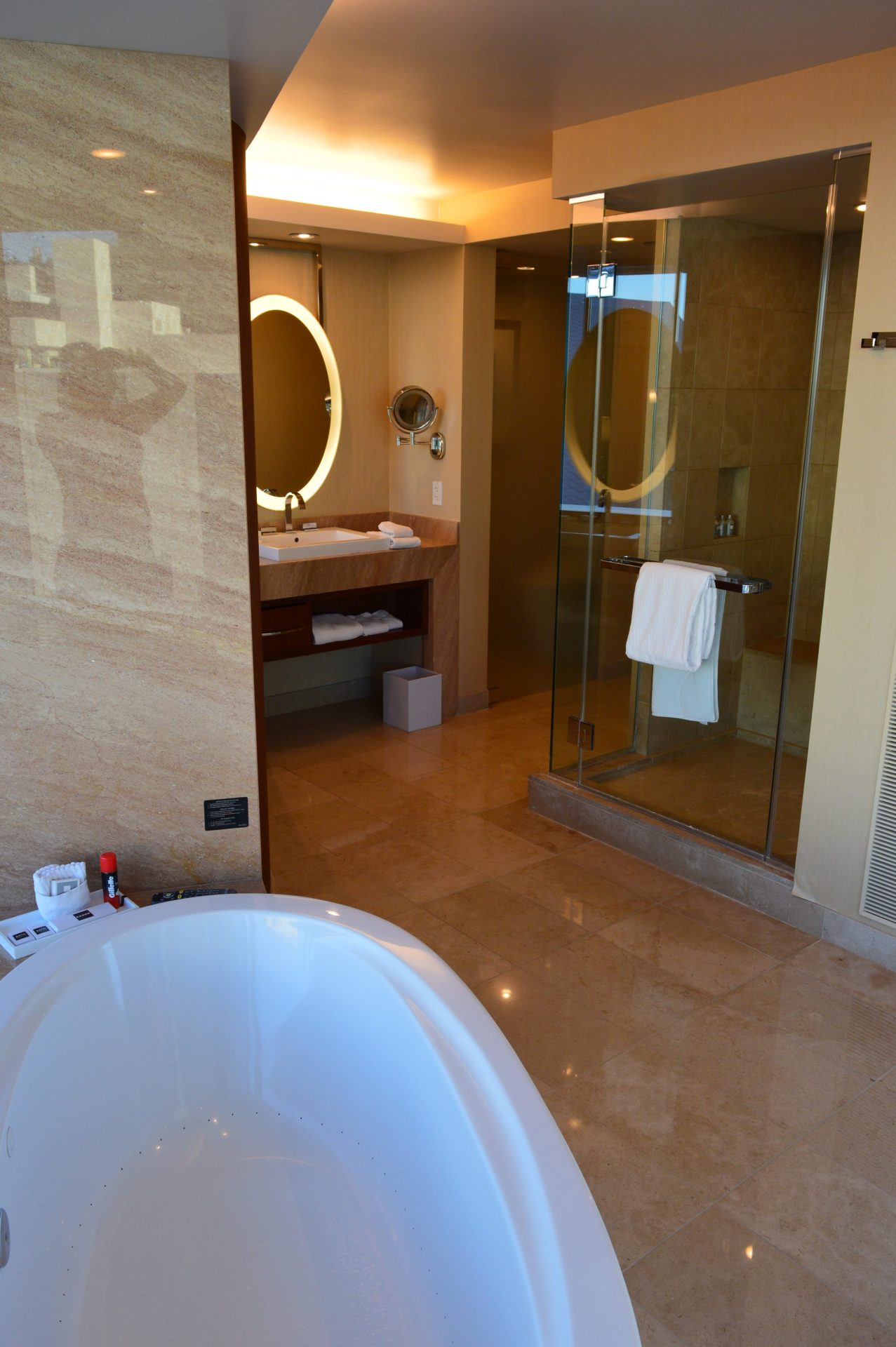 The Aria Tower Suites Bathroom Las Vegas