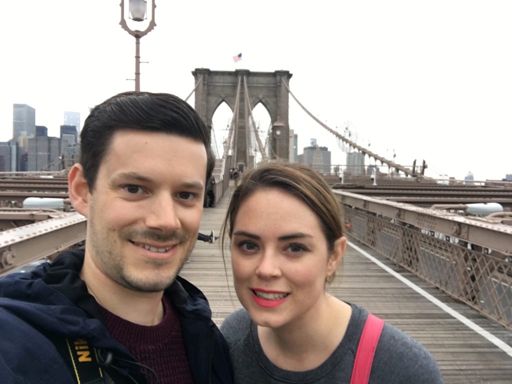 On the Brooklyn Bridge