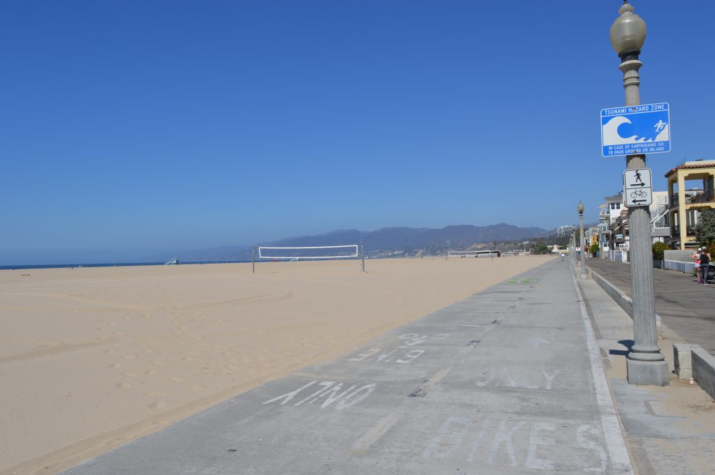 Santa Monica beach