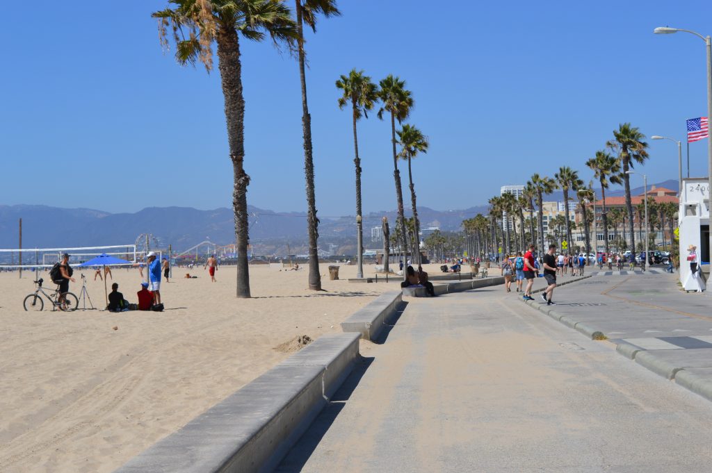 Santa Monica boardwalk