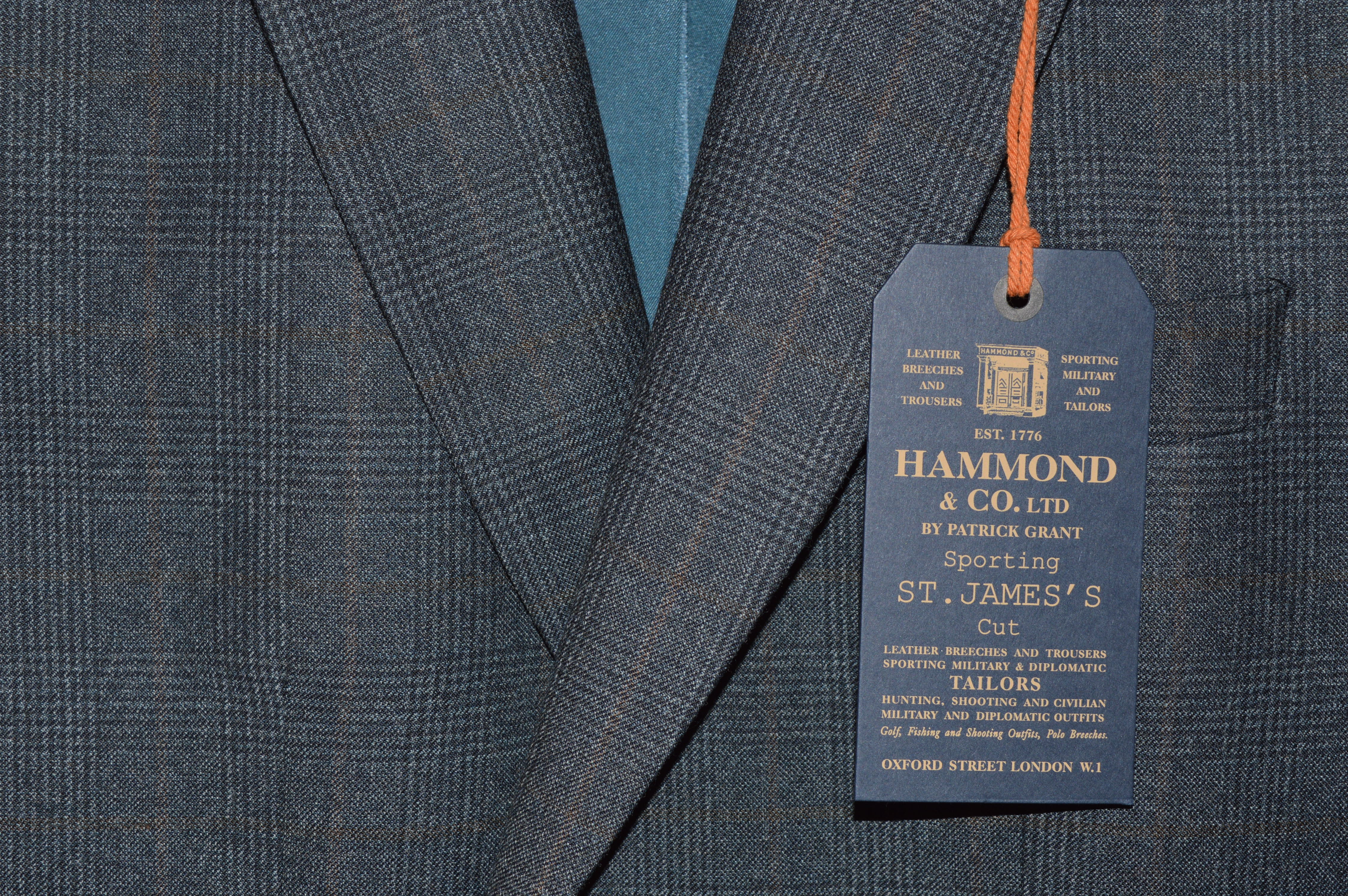 Hammond and Co suit detailing