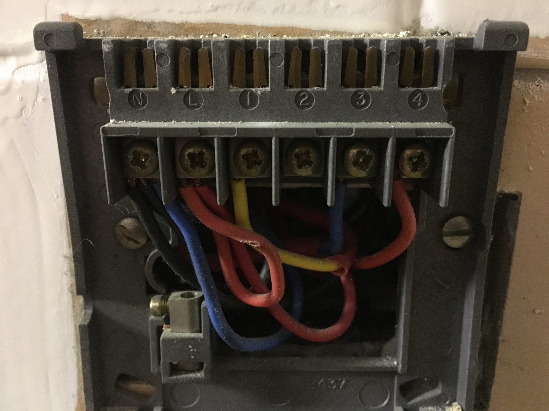 Danfoss programmer wiring