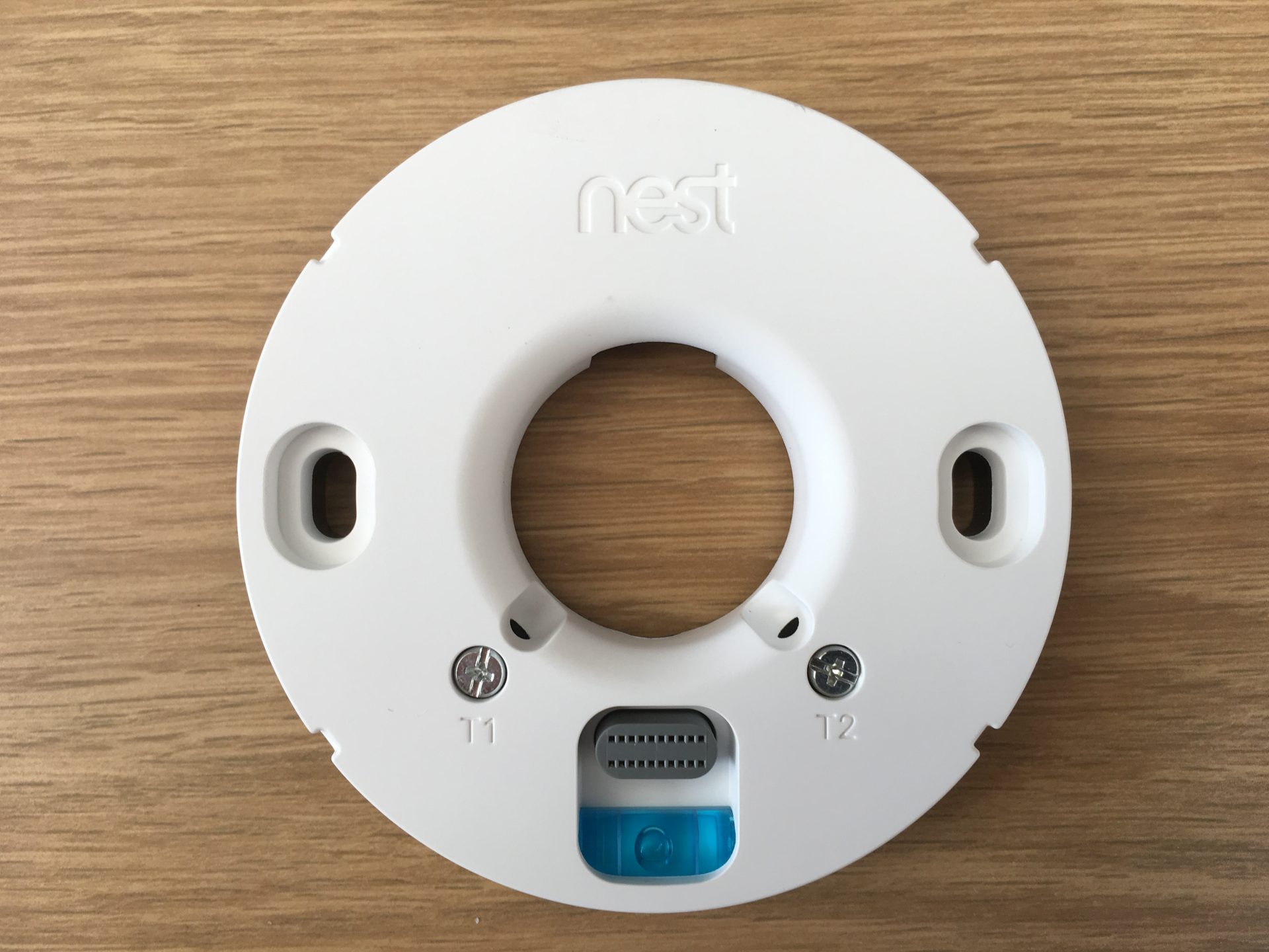 Nest thermostat mounting bracket