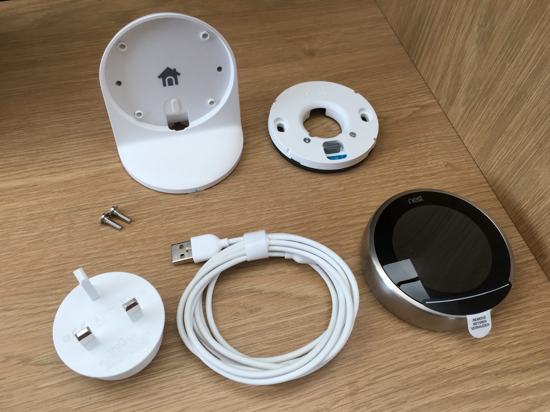 Nest stand components