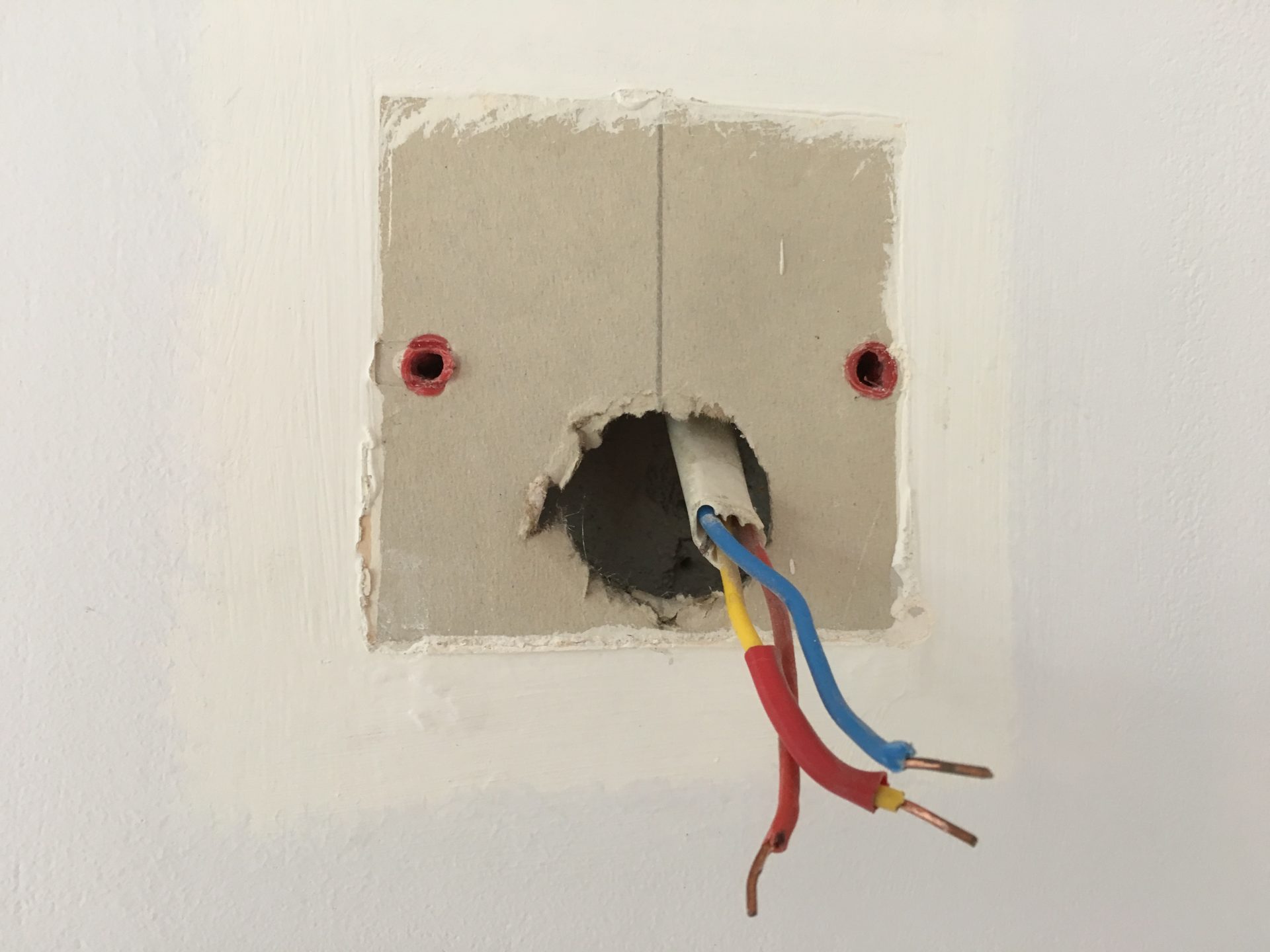 Old thermostat wiring